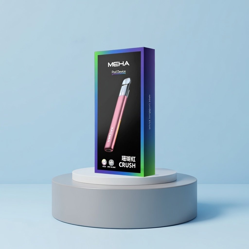 MEHA 魅嗨五代星耀版 領航級 7W-10.5W 三檔功率切換 內置 450mAh 能量核心 搭載疾速 Type-C 閃充技術 震撼 RGB 炫彩氛圍燈設計 完美適配五代規格煙彈 台灣現貨:圖片 5
